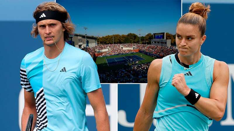 Alexander Zverev is the latest player to complain about the COurt 17 smell (Image: Getty Images)