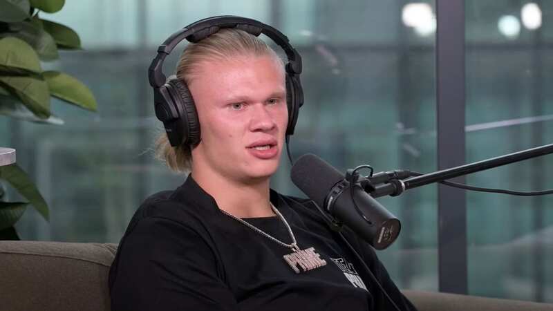 Erling Haaland has spoken about his habits off the pitch (Image: YouTube / Impaulsive)