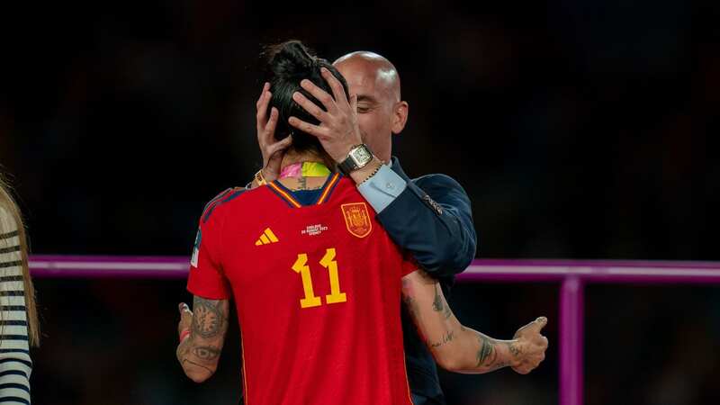 Luis Rubiales kissed striker Jenni Hermoso on the lips following the Women