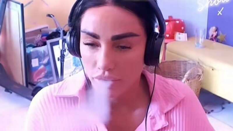 Katie Price slammed for vaping on camera amid mum