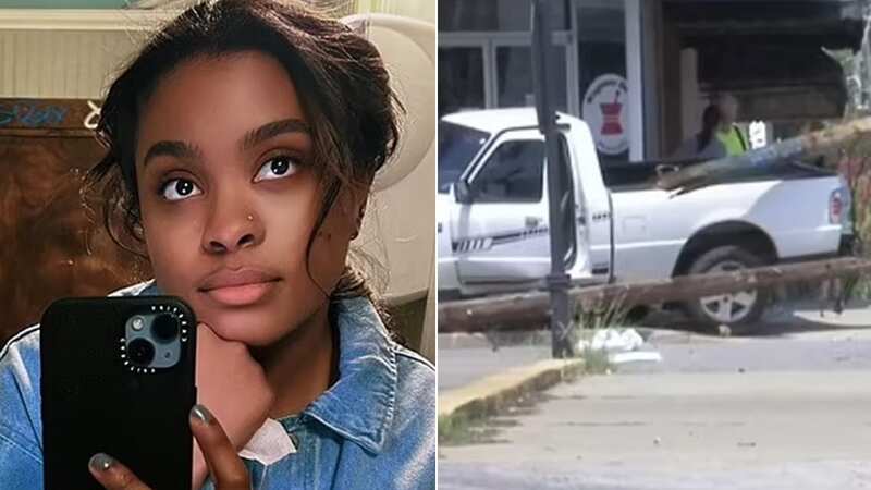Rotting utility pole falls on teacher while she enjoyed her lunch break