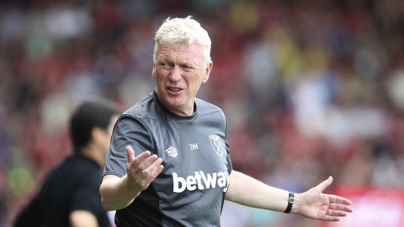 David Moyes is unhappy about the game at Luton (Image: Matt Impey/REX/Shutterstock)