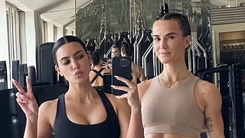 Kim Kardashian shows off toned figure after sparking concern with slim selfie