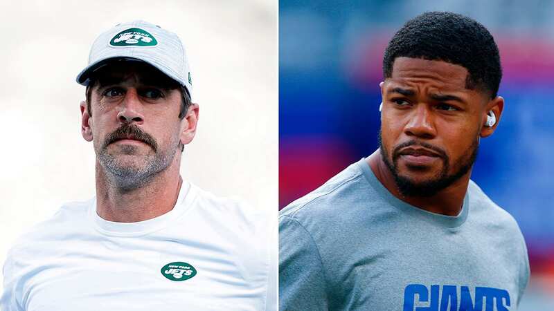 Sterling Shepard has responded to comments made by Aaron Rodgers about the MetLife Stadium (Image: Rich Schultz/Getty Images)