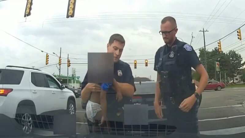 Traffic stop cop pulls vehicle over and saves baby that stopped breathing