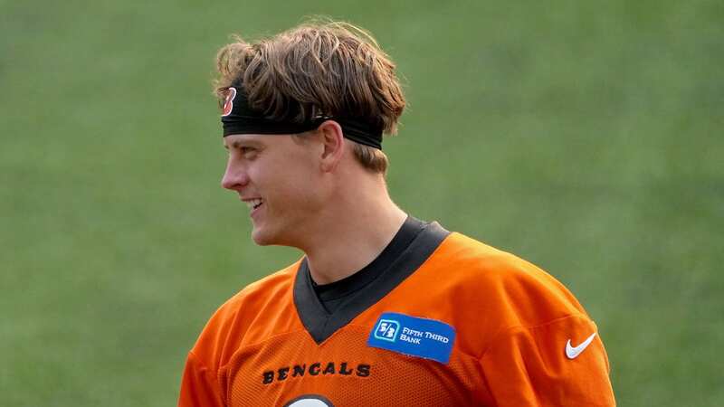 Joe Burrow recently returned to practice for the Cincinnati Bengals after sustaining a calf injury (Image: Dylan Buell/Getty Images)