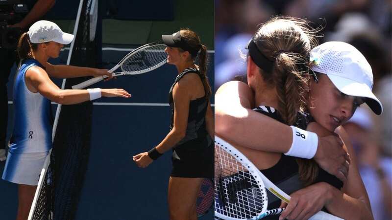 Iga Swiatek put in a ruthless performance against her "best friend" Kaja Juvan at the US Open