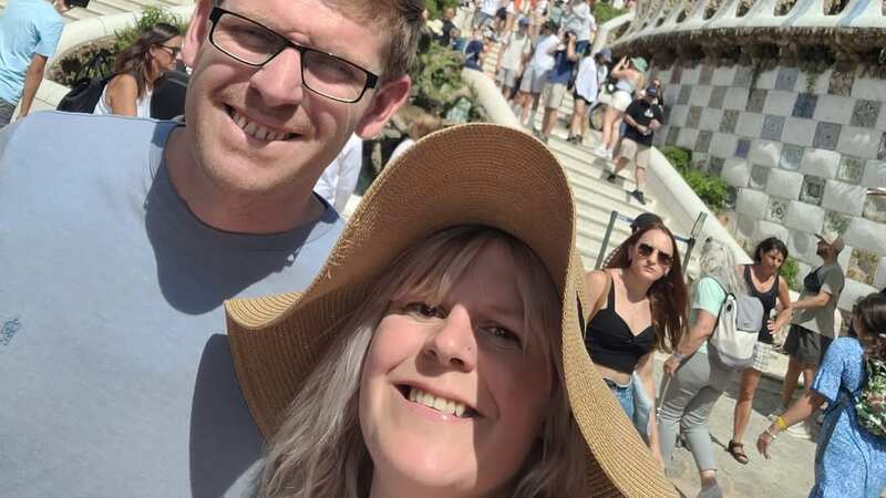 Katie Moriarty and her partner Anthony had a nightmare journey home from their dream holiday (Image: Katie Moriarty)