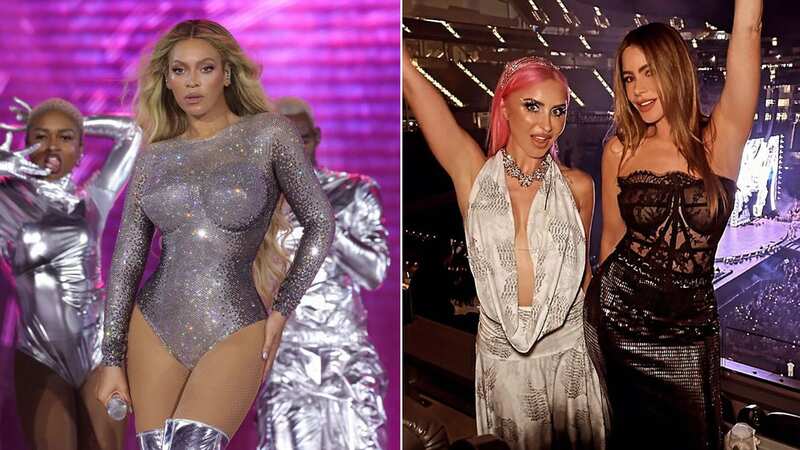 Sofia Vergara dances away at Beyonce gig as she sparks confusion over seats