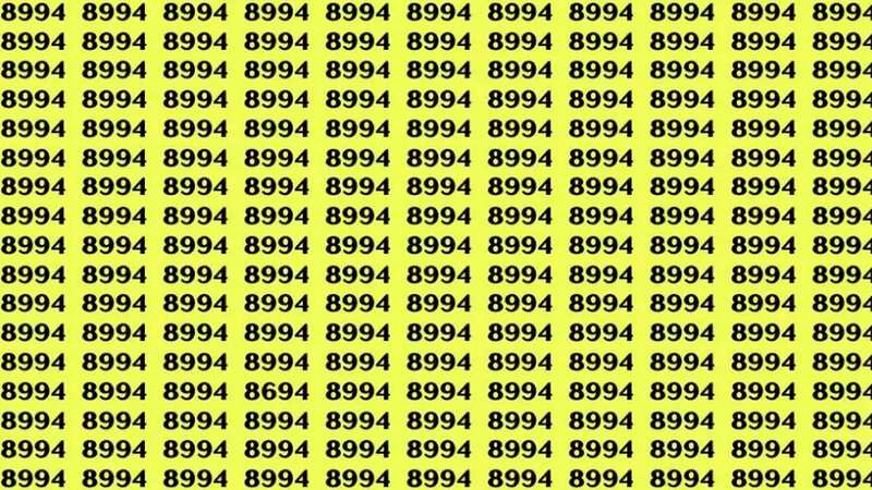 Can you spot the correct number? (see full image below) (Image: Fresherslive)
