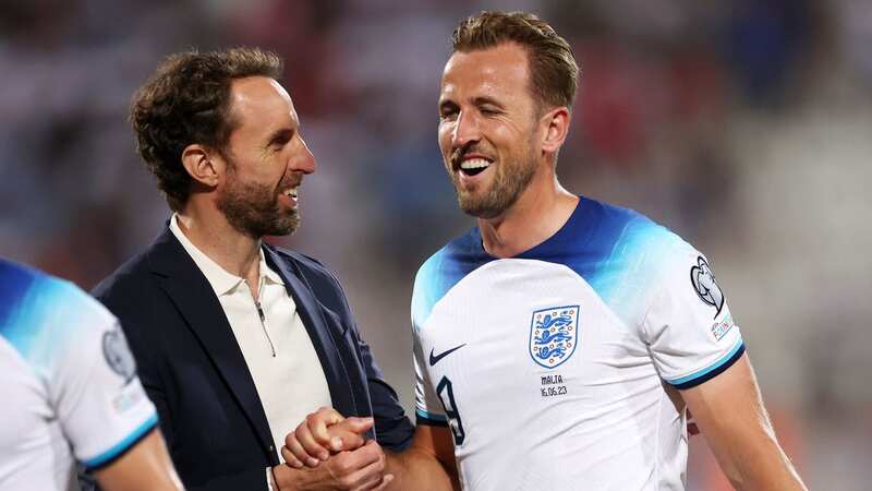 Gareth Southgate and Harry Kane (Image: The FA via Getty Images)