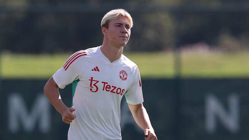 Rasmus Hojlund has been given a shirt number (Image: Getty Images)
