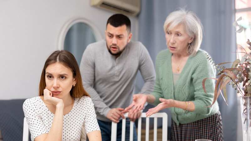 She was left upset by her father-in-law