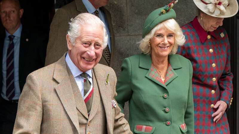 Rishi Sunak and Akshata Murthy attended a service at Crathie Church, Balmoral with the royals (Image: Getty Images)