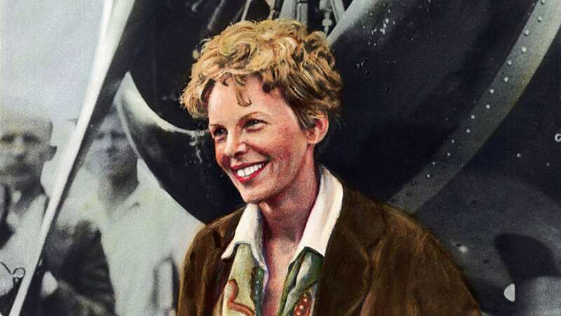 Hand-coloured portrait of Amelia Earhart, whose disappearance has sparked tons of theories (Image: Bettmann Archive)