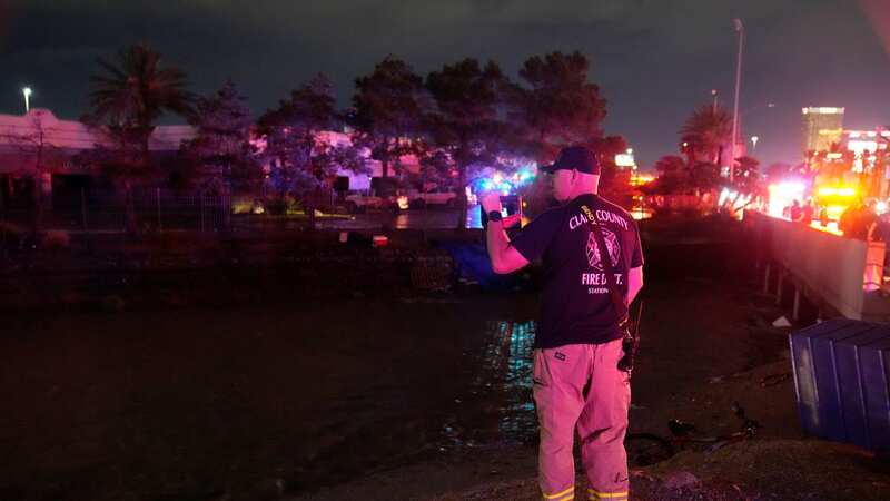 One dead and others rescued as devastating floods hit party city Las Vegas