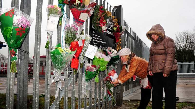 Flowers were left at the factory in tribute to Alan (Image: Runcorn Weekly News)