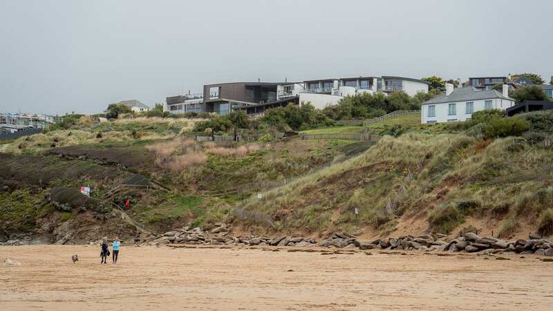 Mawgan Porth in Cornwall is a beautiful seaside village home to a number of celebrities (Image: SWNS)