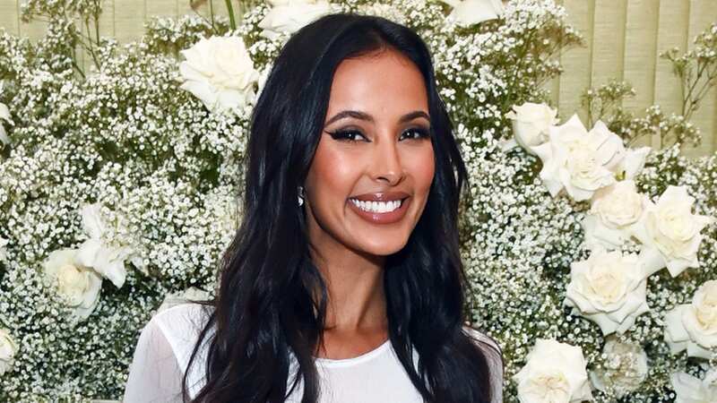 Maya Jama is rarely seen without a layer of shining lip gloss (Image: Dave Benett/Getty Images)