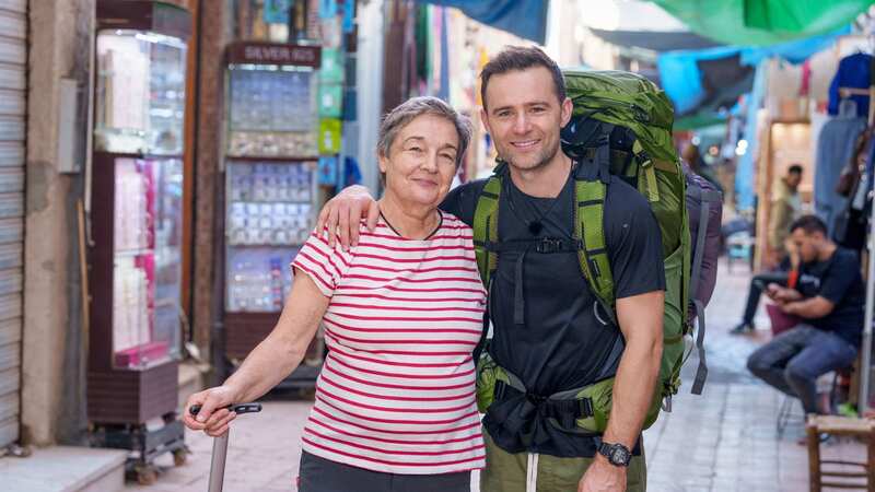 Harry Judd with mum Emma (Image: Studio Lambert Ltd/Pete Dadds)