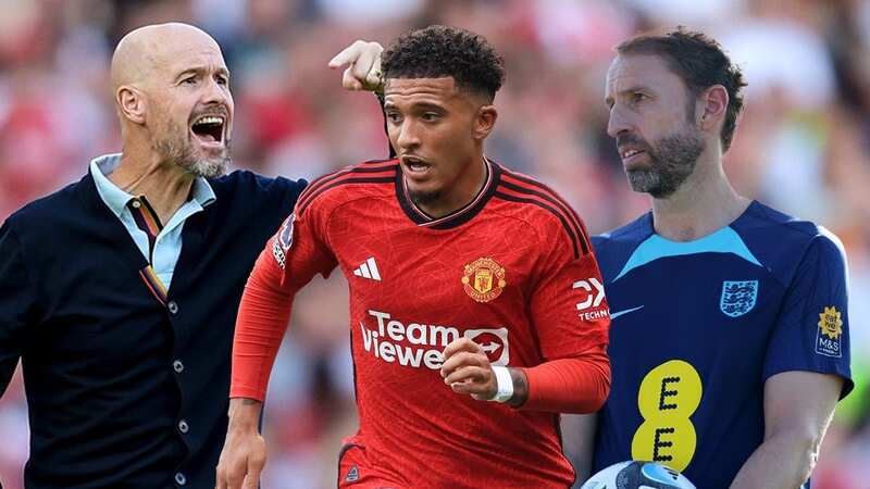 Ten Hag and Southgate in agreement over Sancho