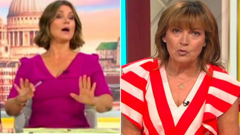 Susanna Reid mocks Lorraine Kelly