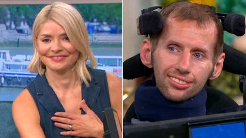 Holly Willoughby fights back tears as Rob Burrow pays moving tribute to wife