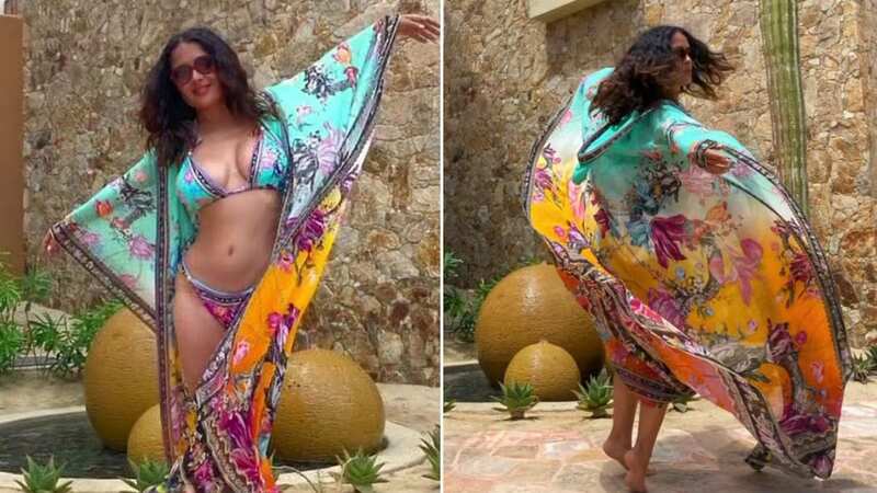 Salma Hayek, 57, dances in tiny bikini as fans praise her ‘ageless’ beauty