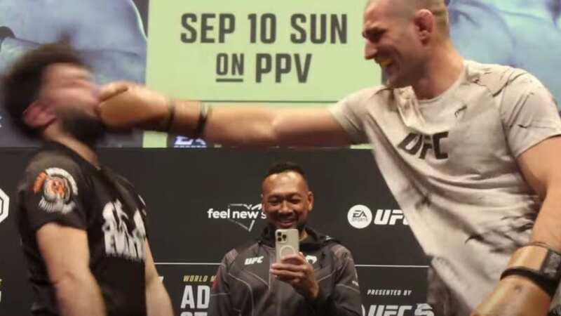 UFC fan takes punches from Sean Strickland after accepting sparring offer