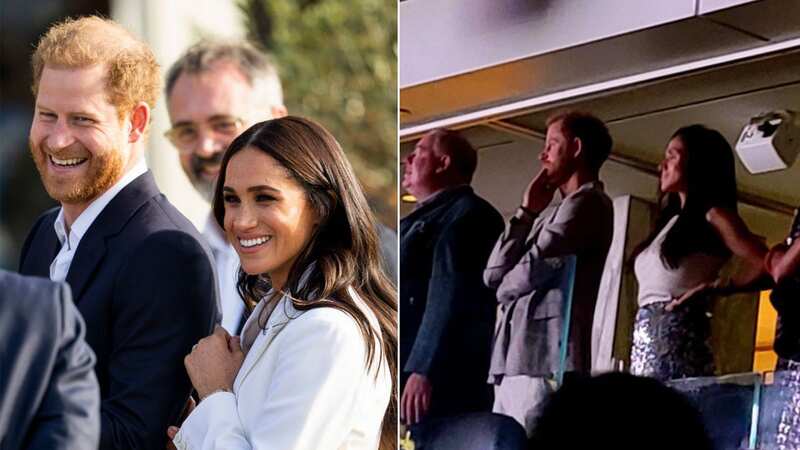 Prince Harry and Meghan Markle seemed to have a great time together