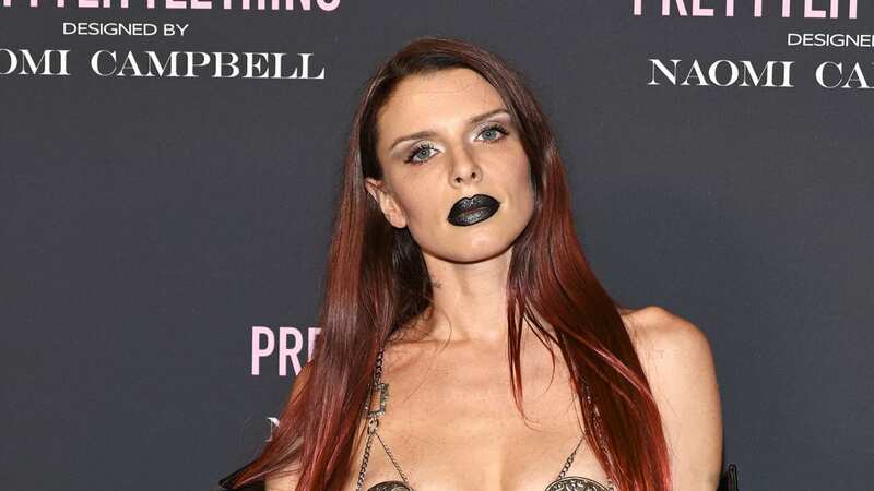 Julia Fox left very little to the imagination (Image: getty)