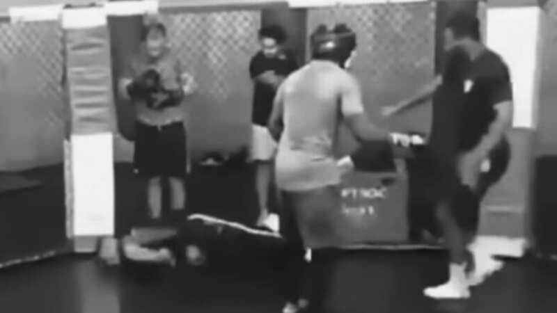 KSI showed off knockout power when YouTube star put sparring partner to sleep