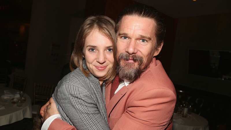 Ethan and Maya worked on their latest movie project together (Image: Bruce Glikas/FilmMagic)