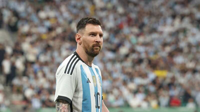 Lionel Messi of Argentina has lavished praise on one of his compatriots after a man-of-the-match display (Image: Lintao Zhang/Getty Images)