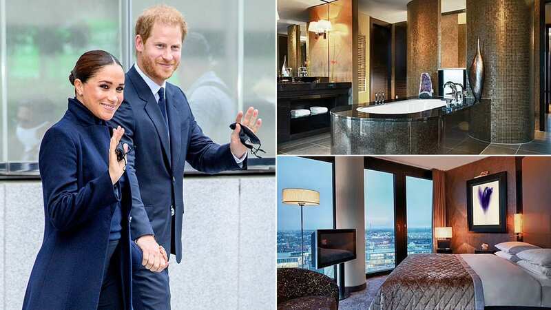 Prince Harry and Meghan Markle check-in to a luxury suite