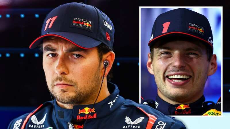 Sergio Perez has again been outshone by Max Verstappen at Red Bull (Image: Getty Images)