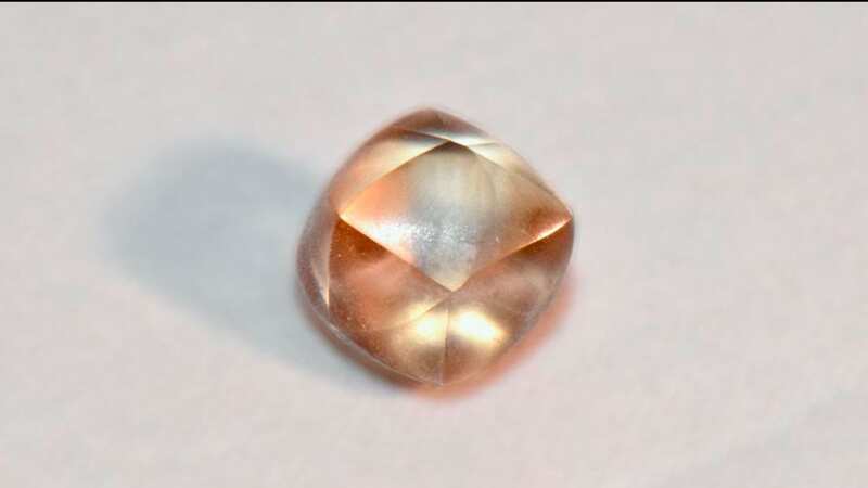 Seven-year-old Aspen Brown found a big 2.95 carat diamond at a state park in Arkansas (Image: @arkansasstateparks)