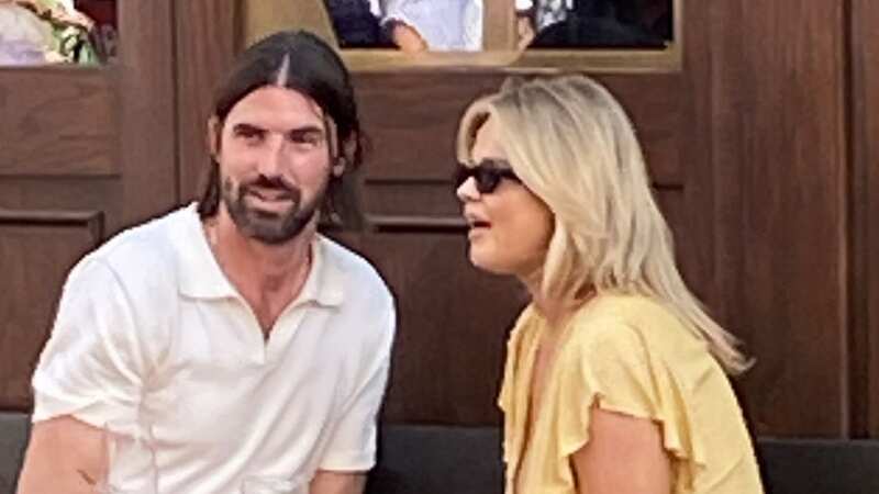 Emily Atack was spotted out with a scientist (Image: MJ-Pictures.com)