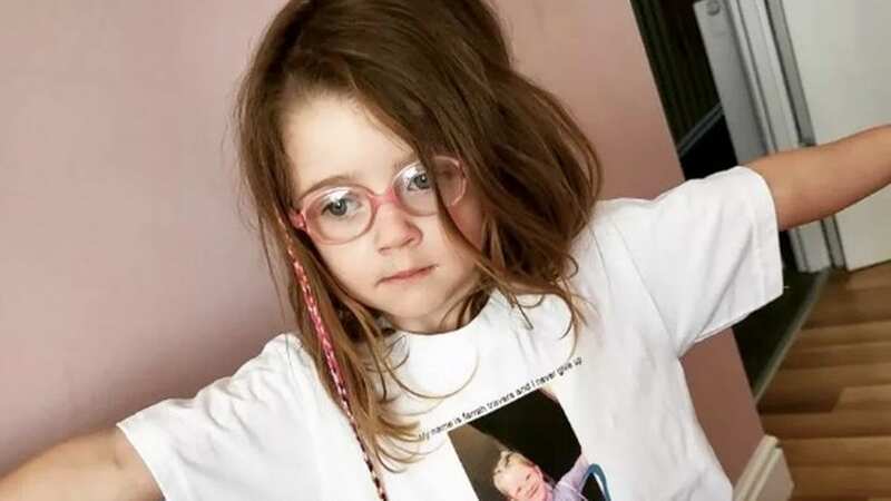 Farrah is now six years old (Image: Family Handout)