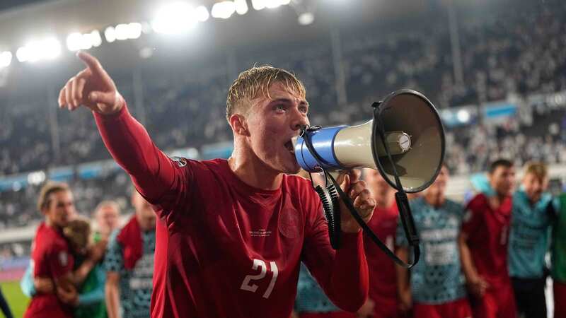 Hojlund prompts excited response from Man Utd fans after passionate speech