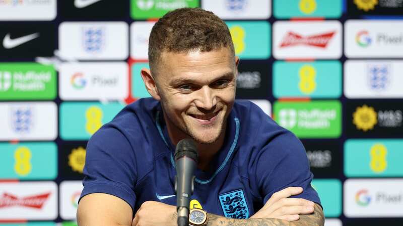 Kieran Trippier has spoken to Elliot Anderson about his international future (Image: Eddie Keogh/The FA via Getty Images)
