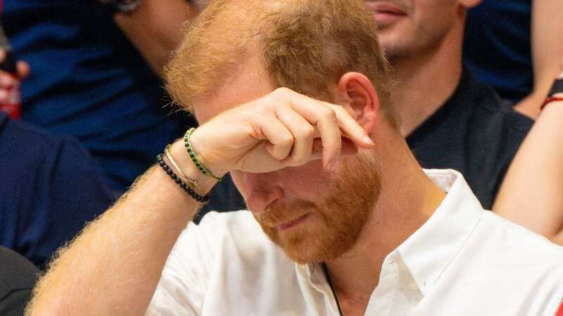 Prince Harry put on an animated display as he supported athletes during the 2023 Invictus Games (Image: SplashNews.com)