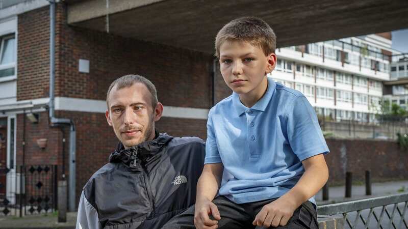 Terry Wigzell, 36 and son Terry Jnr loved their time on the programme (Image: SWNS)