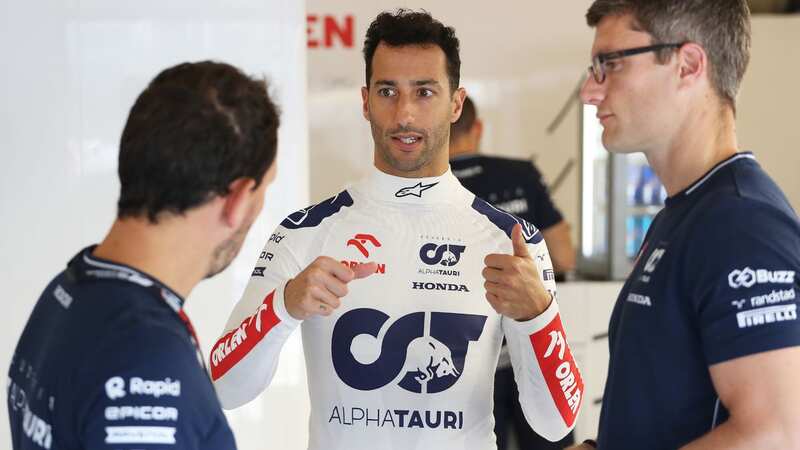 Ricciardo is trying to revive his F1 career with AlphaTauri (Image: Getty Images)