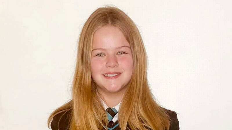 Ruby Reid in her school uniform (Image: David Vickers / SWNS)