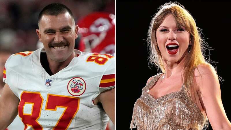Travis Kelce was the star of his own dating show earlier in his NFL career (Image: AP)