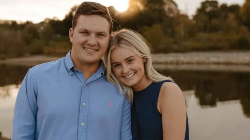 Morgan and Shane Gray were married in October 2022 (Image: GoFundMe)