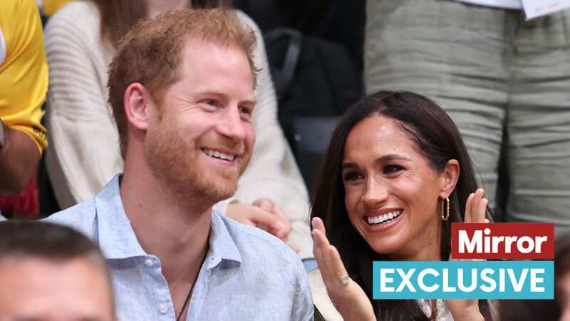 Prince Harry and Meghan Markle are having fun at the Invictus Games (Image: SplashNews.com)