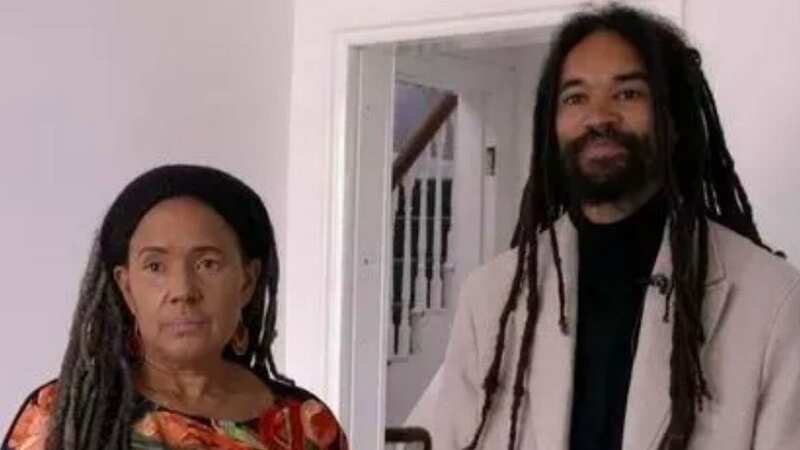 Mother and son Cherylyn and Decody took on the challenge (Image: BBC)
