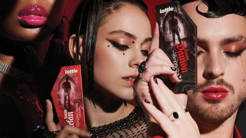 The Vampire Diaries x Love Sucks collection with Lottie London (Image: Lottie London)